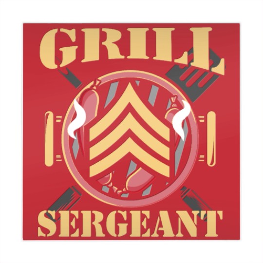 Discover Grill Sergeant - Funny BBQ Design Mahjong Mats