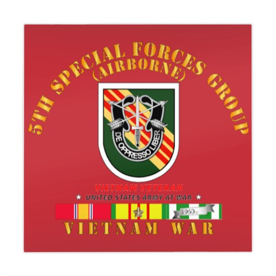 Discover Army 5th Special Forces Group w Flash VN SVC Mahjong Mats