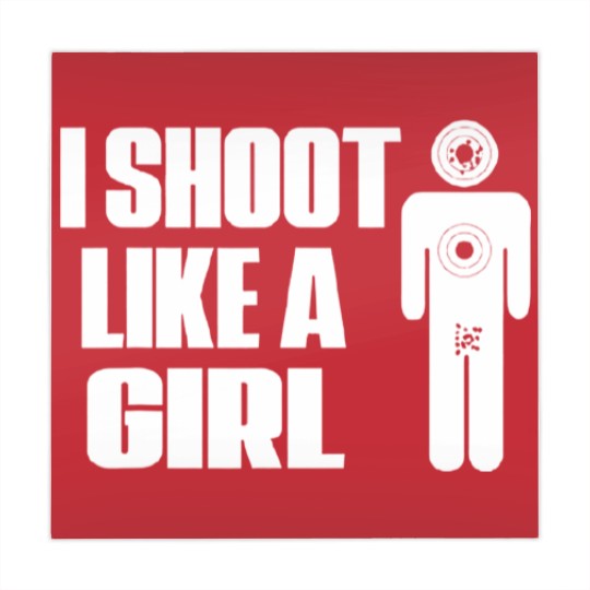 Discover I Shoot Like A Girl - Gun Shooting Funny Gift Mahjong Mats
