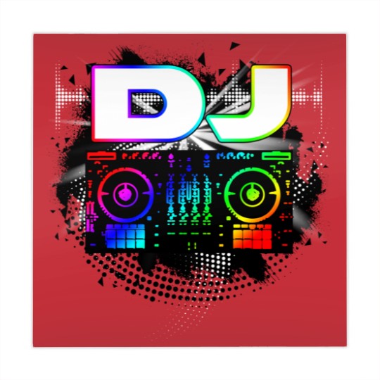Discover Dj Music Lover Music Player Sound Cool Funny Gift Mahjong Mats