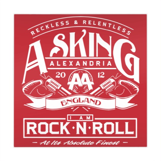 Discover Asking Alexandria Unisex Mahjong Mats: Rock N' Roll
