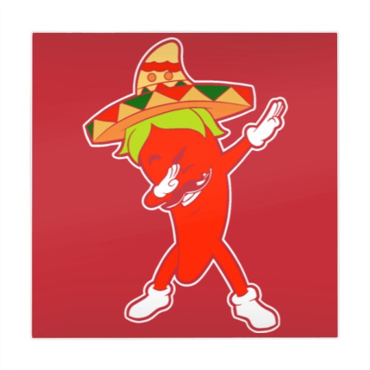Discover Chili Dabbing Pepper Mexican Hot Jalapeno Dab Gift Mahjong Mats