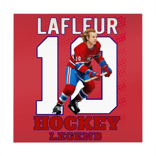 Discover Guy Lafleur 10 Canadian Hockey Legend Classic Mahjong Mats