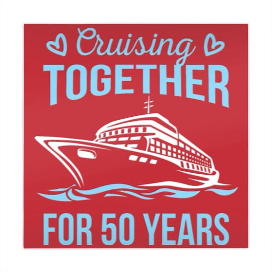Discover Wedding Anniversary Cruising Together For 50 Years Mahjong Mats