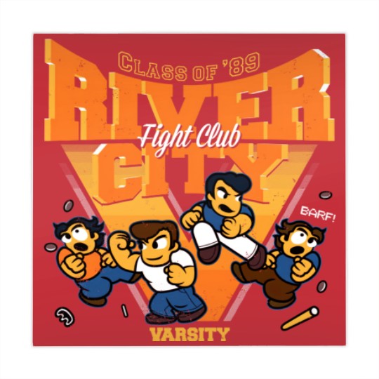 Discover River City Fight Club - River City Ransom - Mahjong Mats