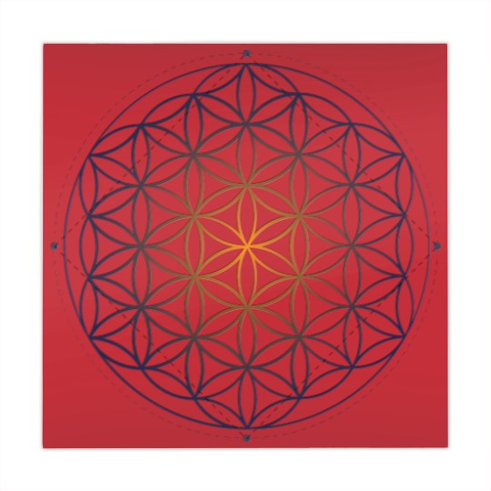 Discover Sacred Geometry Flower of Life - Sacred Geometry - Mahjong Mats