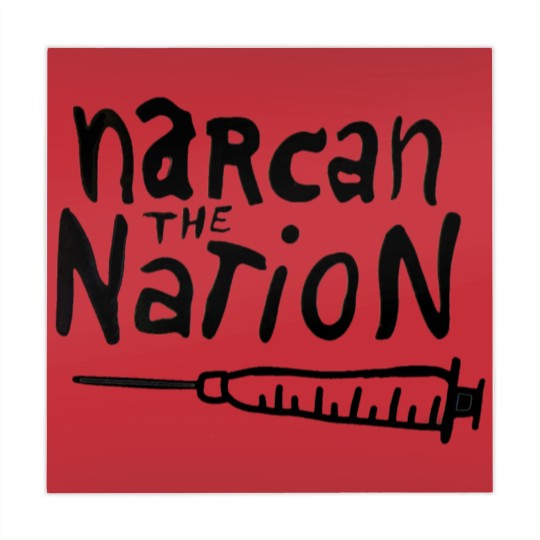 Discover Narcan the Nation (Black Letter) - Harm Reduction - Mahjong Mats