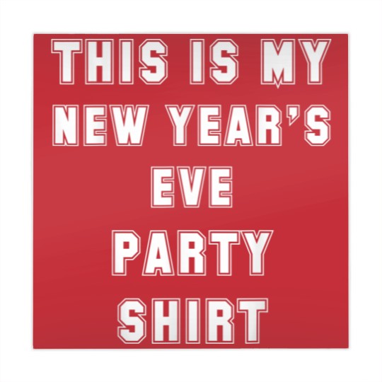 Discover This is My New Year's Eve Party Mahjong Mats