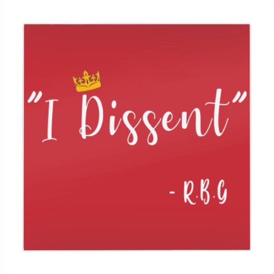 Discover I Dissent RBG Ruth Bader Ginsburg Mahjong Mats