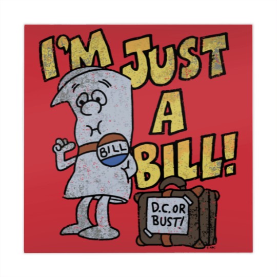 Discover Schoolhouse Rock I'M Just A Bill Mahjong Mats
