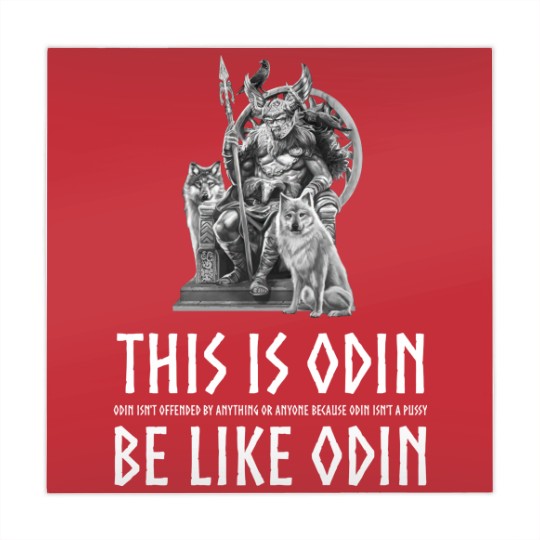 Discover Anti Socialism - Masculine Alpha Male Viking Mythology - Odin isn't offended by anything or anyone because Odin isn't a pussy - Anti Socialism - Mahjong Mats