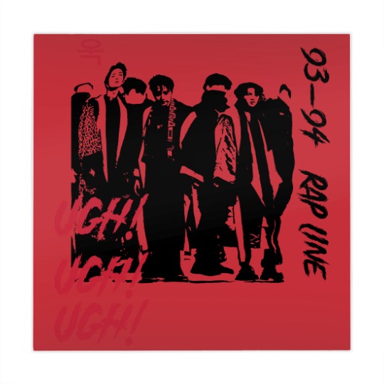 Discover BTS UGH! Mahjong Mats - Rap Line Mahjong Mats