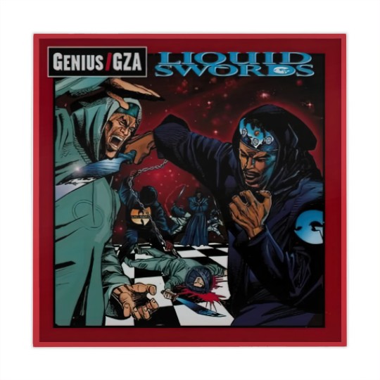 Discover Vintage Genius GZA liquid swords hip hop RETRO Mahjong Mats