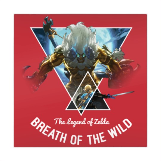 Discover The Legend Of Zelda: Breath Of The Wild Triangle Portrait Pullover Mahjong Mats