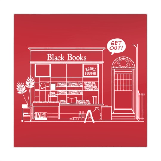 Discover Get Out! - Black Books - Mahjong Mats