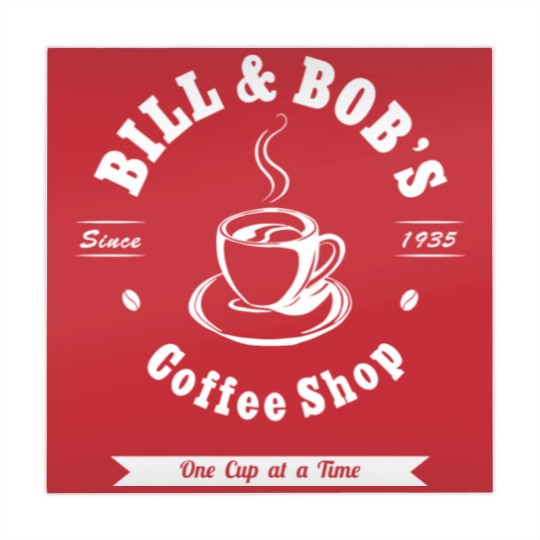 Discover Bill And Bob'S Coffee Shop Aa Recovery Gift Mahjong Mats