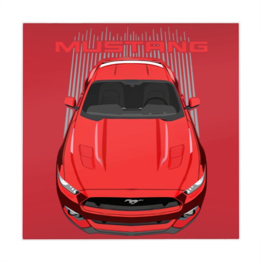 Discover Mustang S550-GT-red - Mustang - Mahjong Mats