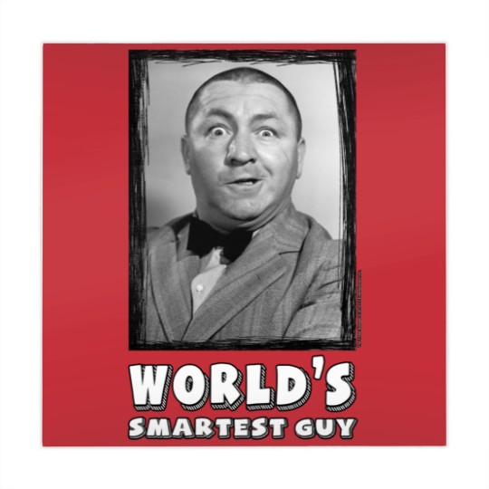 Discover The Three Stooges Curly, World's Smartest Guy Mahjong Mats