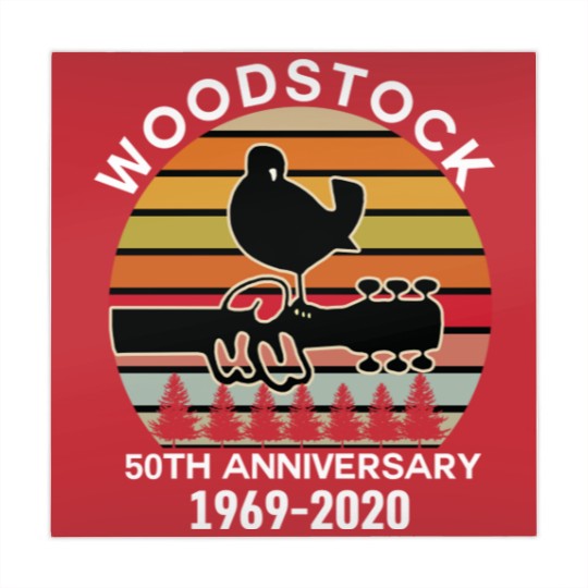 Discover woodstock 50th anniversary 1969 2020,Woodstock Mahjong Mats,Woodstock 1969 ,Peace Love Bird - Woodstock - Mahjong Mats