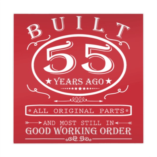 Discover 55th Birthday Gift Built 55 Years Ago Original Par Mahjong Mats
