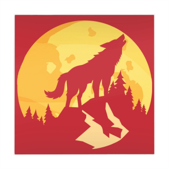Discover wolf - Wolf - Mahjong Mats