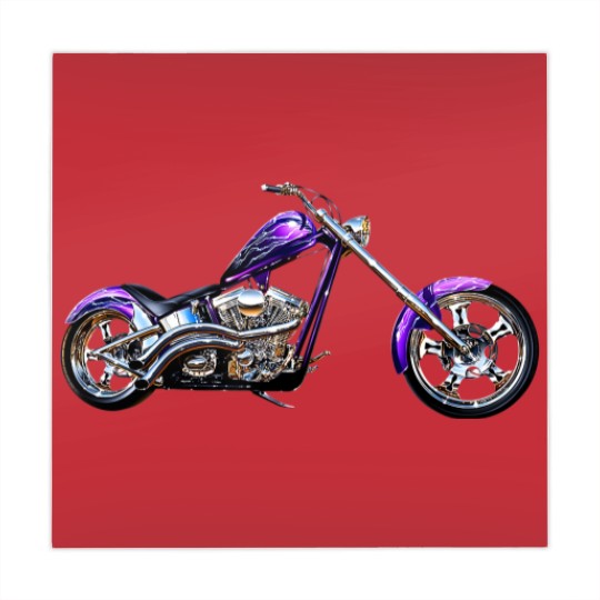 Discover Purple Chopper Motorcycle Mahjong Mats Mahjong Mats