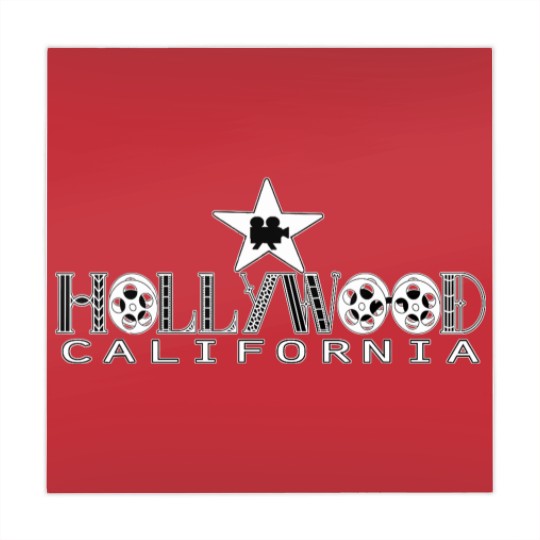 Discover Hollywood California LA Film Movie Star Souvenir Mahjong Mats