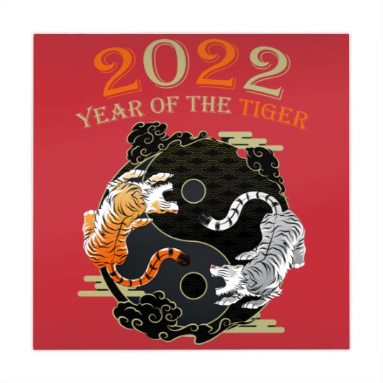 Discover Happy Great Chinese New Year 2022 Year Of The Tiger Mahjong Mats