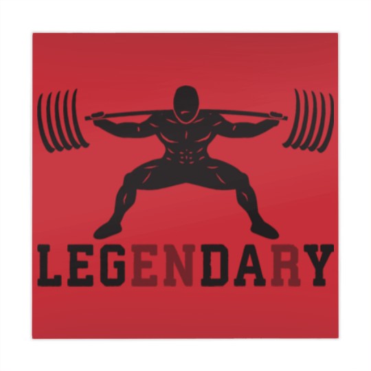Discover LEGENDARY - Leg Day - Squat Mahjong Mats