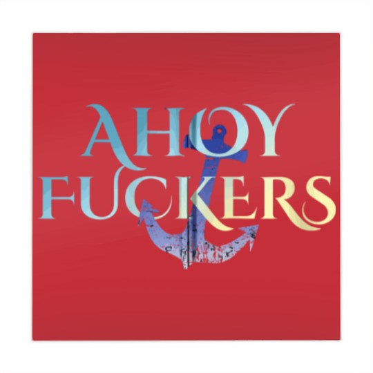 Discover Ahoy Fuckers Nasty Welcome Outfit For Sexy Waitres Mahjong Mats