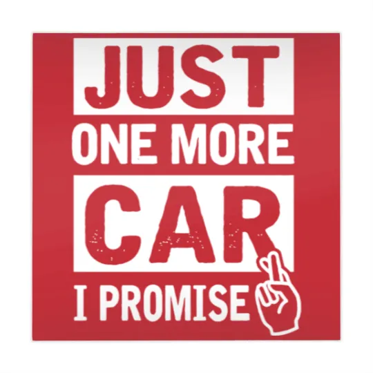 Discover Car - Just One More Car I Promise Funny Mechanic Mahjong Mats