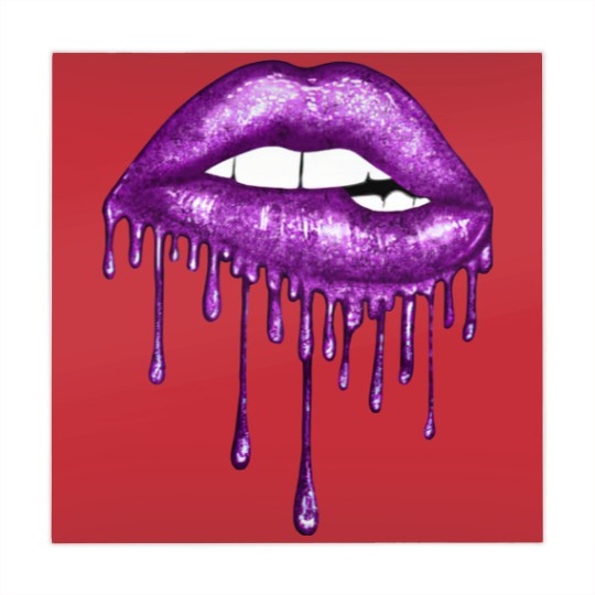 Discover Drip Purple Lips - Lips - Mahjong Mats