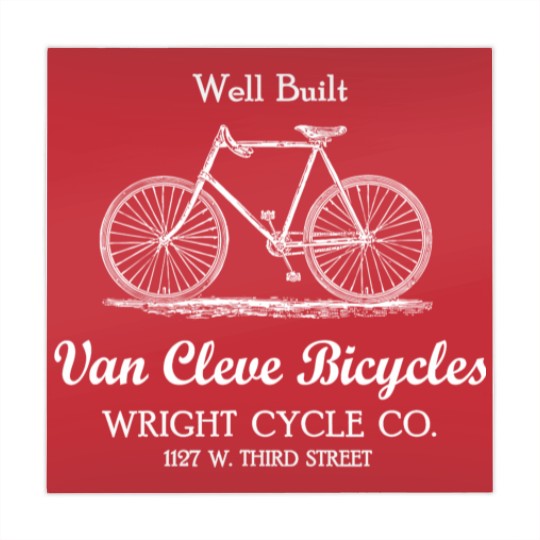 Discover Wright Brothers BIcycle Shop Van Cleve Dayton Ohio Mahjong Mats