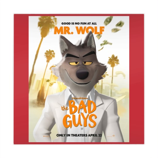 Discover Mr Wolf Bad Guys Classic Mahjong Mats