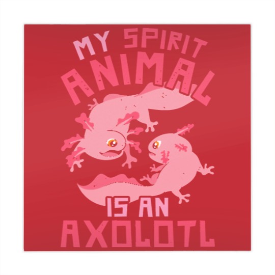 Discover Axolotl Mexican Salamander Pet My Spirit Animal Is An Axolotl Mahjong Mats