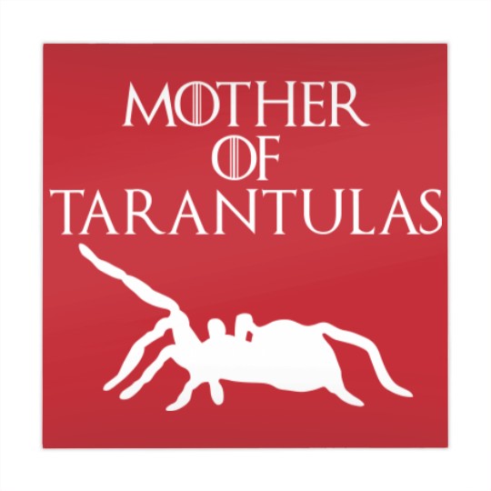 Discover Cute & Unique White Mother of Tarantulas Mahjong Mats E010521