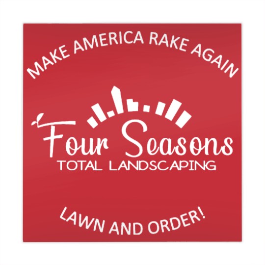 Discover Four Seasons Total Landscaping Mahjong Mats Make America Rake Again Holiday Gift