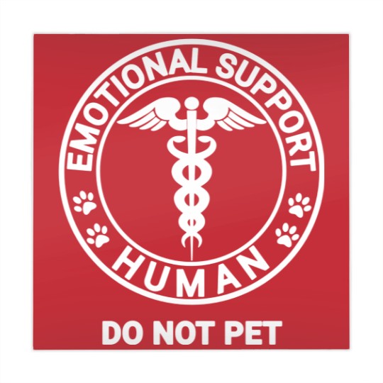 Discover Emotional Support Human DO NOT PET Emotional Support Human DO NOT PET Emotional Support Human DO NOT PET - Emotional Support Human Do Not Pet - Mahjong Mats