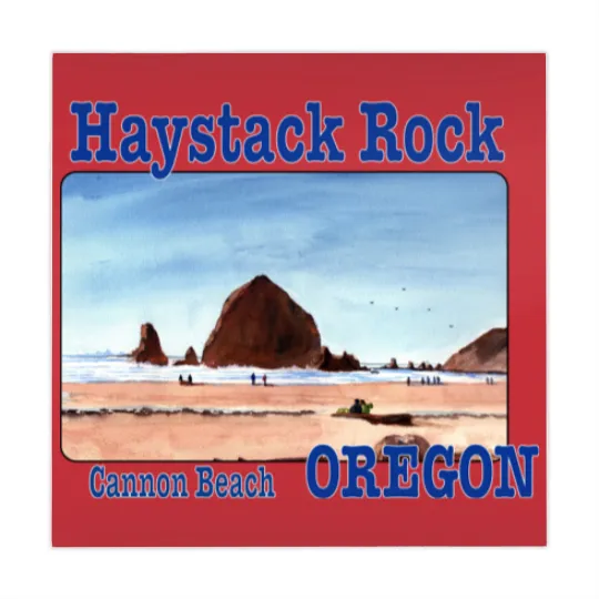 Discover Haystack Rock, Cannon Beach, Oregon - Haystack Rock - Mahjong Mats