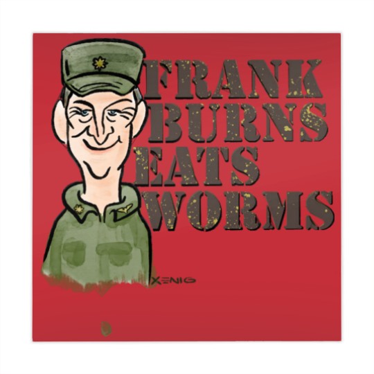 Discover Frank Burns Eats Worms - Mash - Mahjong Mats