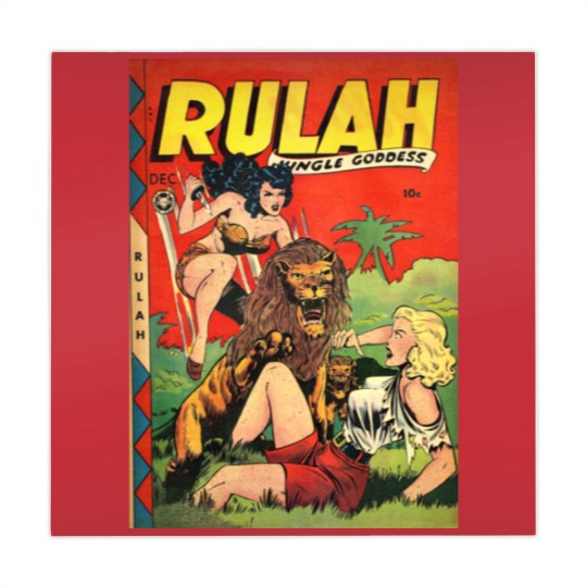 Discover Rulah Jungle Goddess Comic Cover - Comics - Mahjong Mats