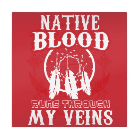 Discover Native Blood Runs Through My Veins Native American Mahjong Mats
