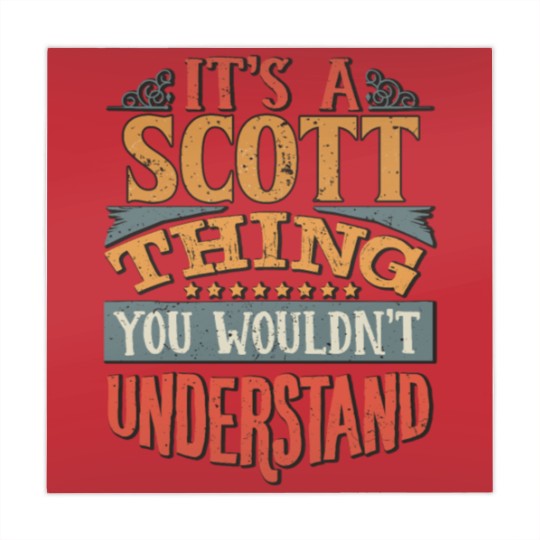Discover It's A Scott Thing You Wouldn't Understand - Mahjong Mats