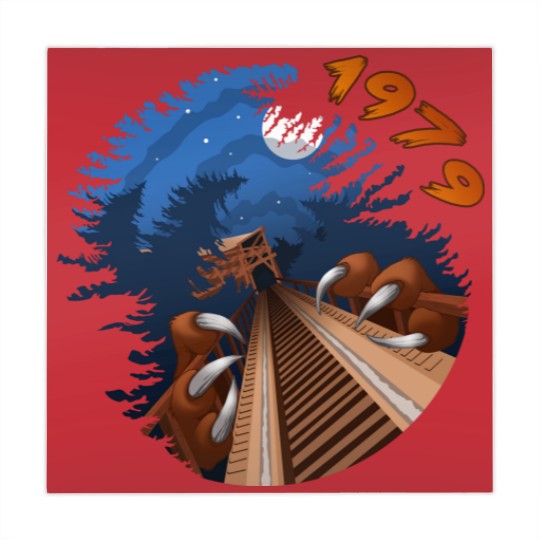 Discover NIGHT RIDES ONLY - Beast Roller Coaster at Kings Island - Kings Island - Mahjong Mats