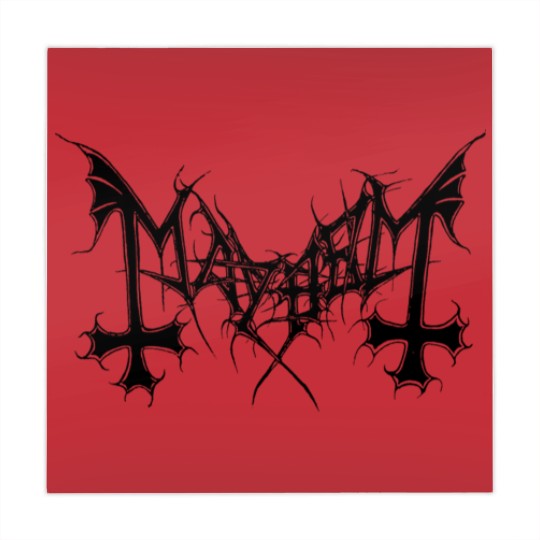 Discover Mayhem - Logo (Black Cover Edition) - Mayhem - Mahjong Mats