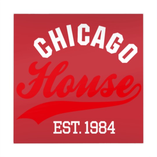 Discover Vintage Chicago house est. 1984 house music party Mahjong Mats