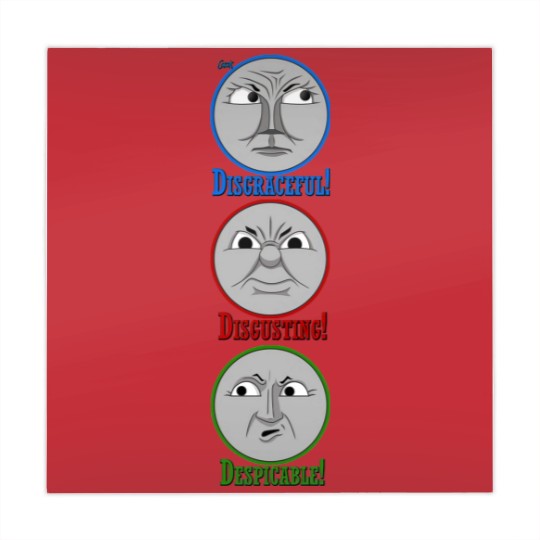 Discover Disgraceful, Disgusting, Despicable - Gordon, James & Henry - Thomas - Mahjong Mats