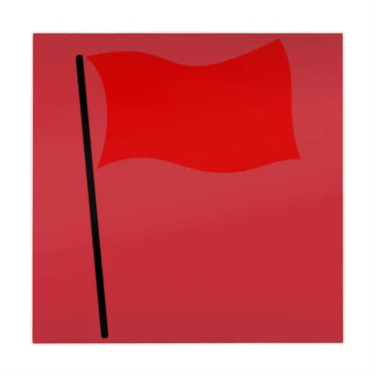 Discover red flag Mahjong Mats