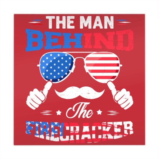 Discover The Man Behind The Firecracker 4th Of July American Flag - Behind The Firecracker 4th Of July - Mahjong Mats