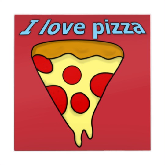 Discover I love pizza Mahjong Mats